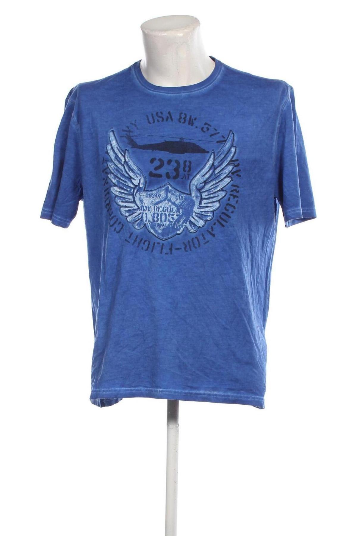 Pánske tričko  Canda, Veľkosť XL, Farba Modrá, Cena  7,37 €