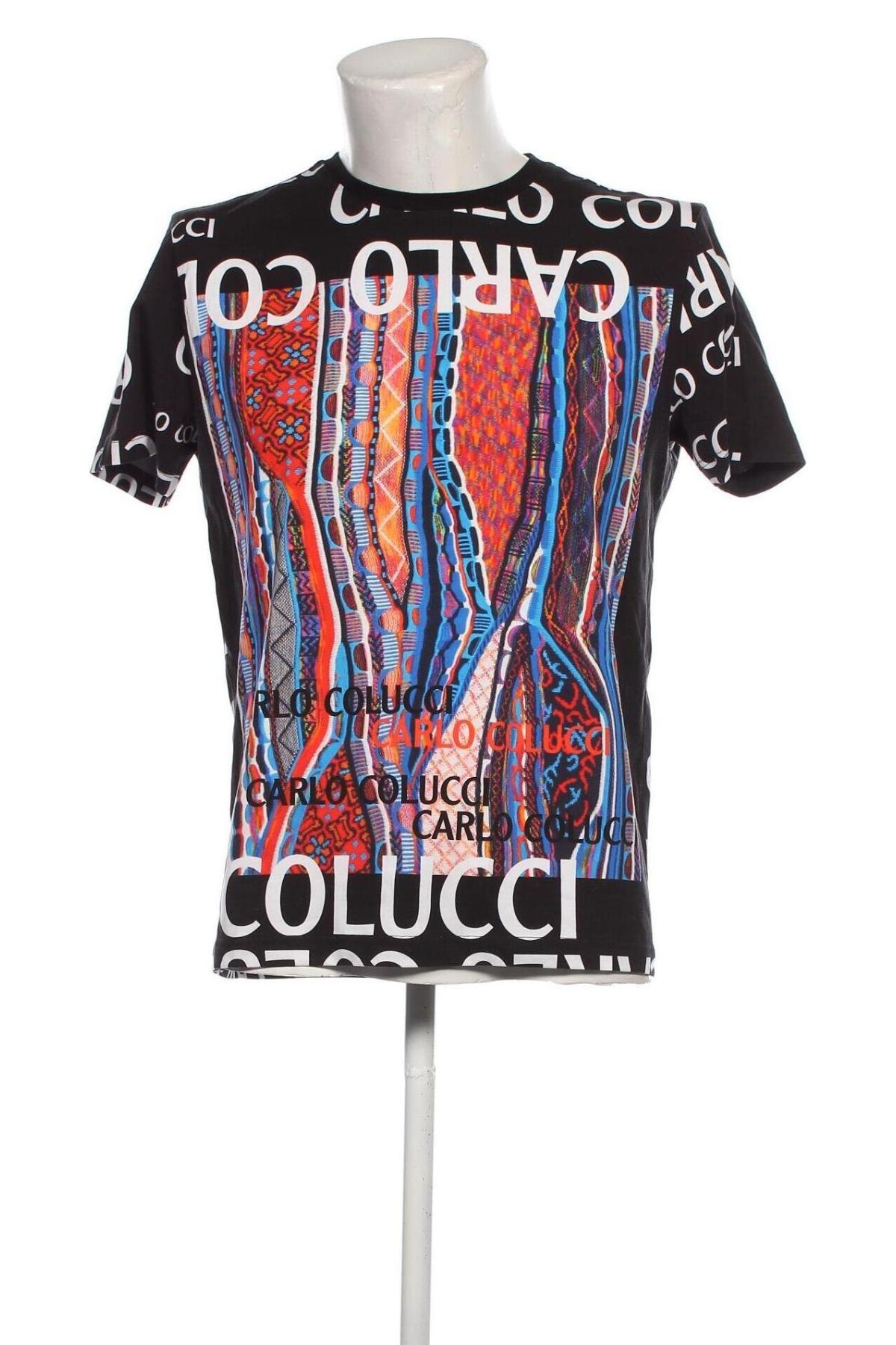 Herren T-Shirt Carlo Colucci, Größe M, Farbe Mehrfarbig, Preis € 27,43