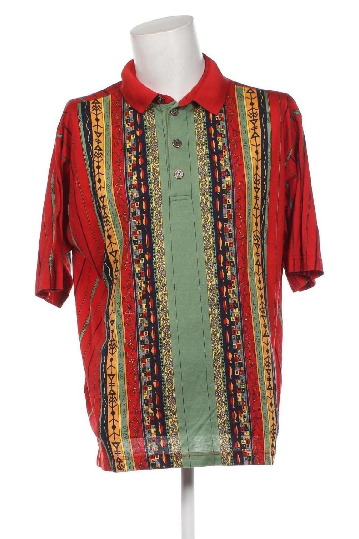 Herren T-Shirt Carlo Colucci, Größe XXL, Farbe Mehrfarbig, Preis € 19,86