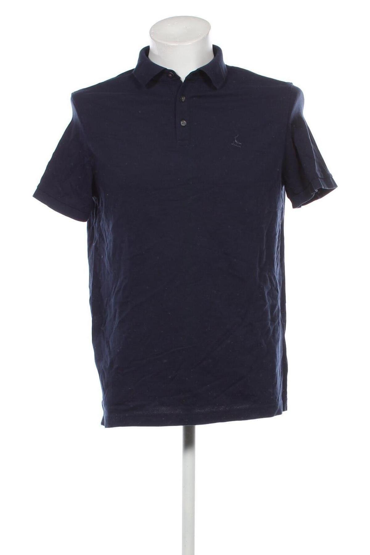 Męski T-shirt Charles Tyrwhitt, Rozmiar M, Kolor Niebieski, Cena 75,96 zł