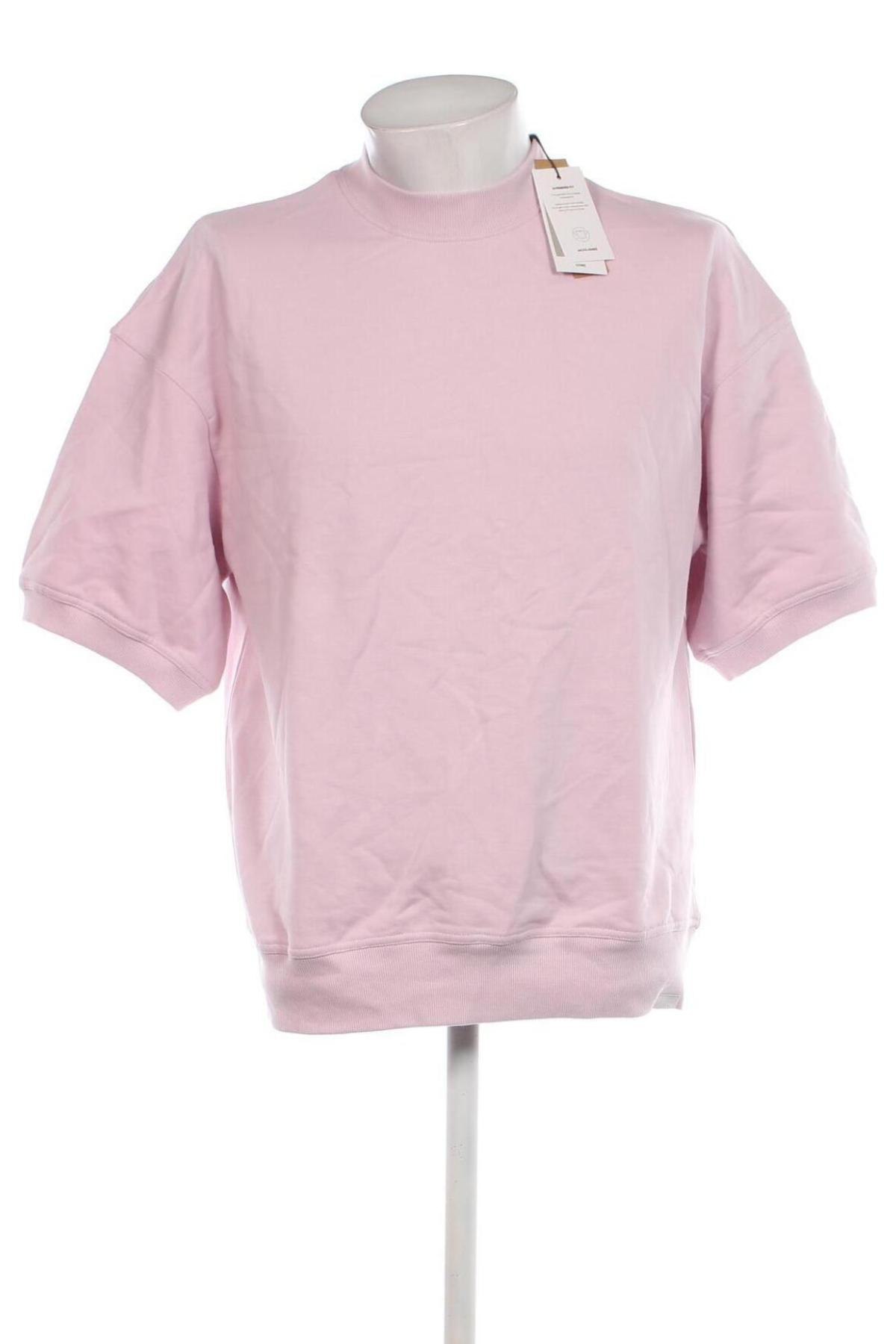 Herren T-Shirt Core By Jack & Jones, Größe L, Farbe Rosa, Preis € 10,39