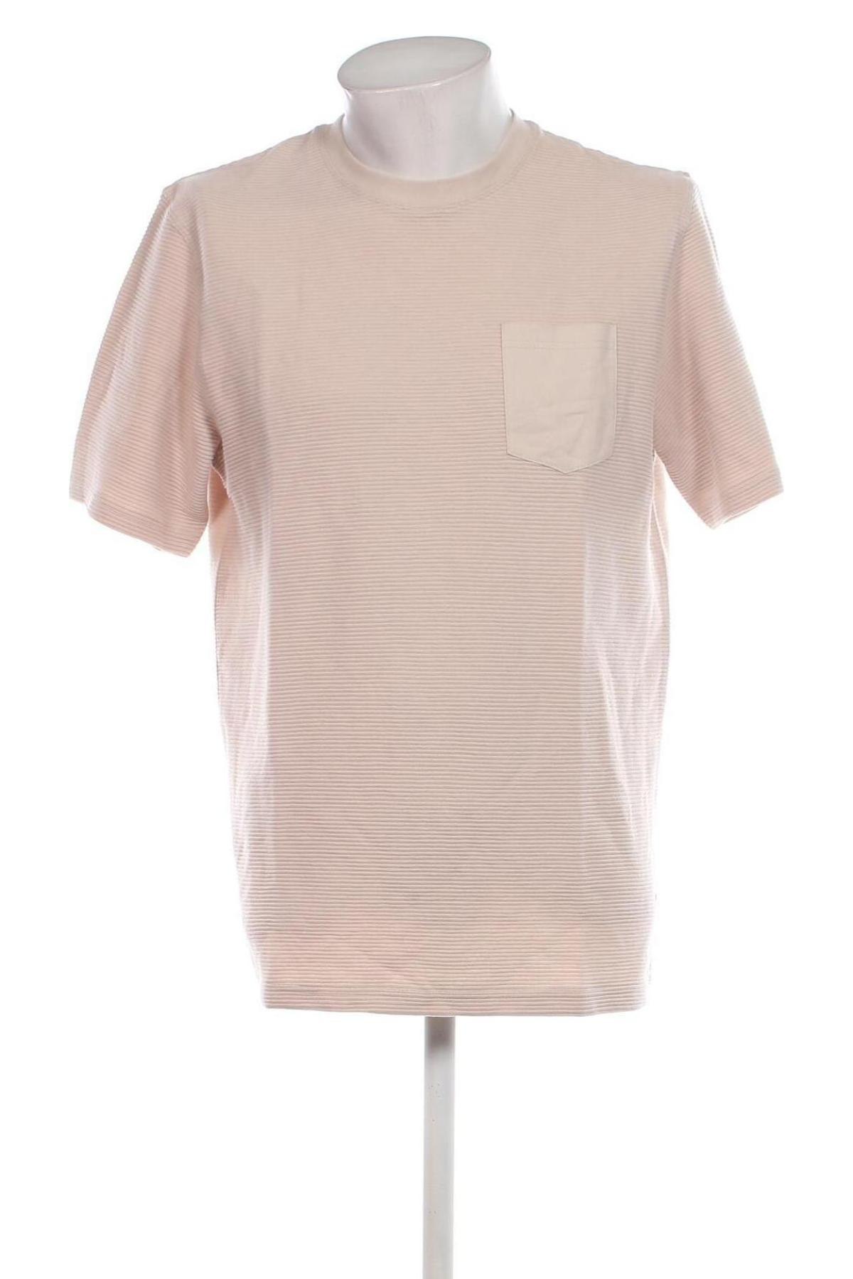 Herren T-Shirt Core By Jack & Jones, Größe L, Farbe Beige, Preis 10,39 €
