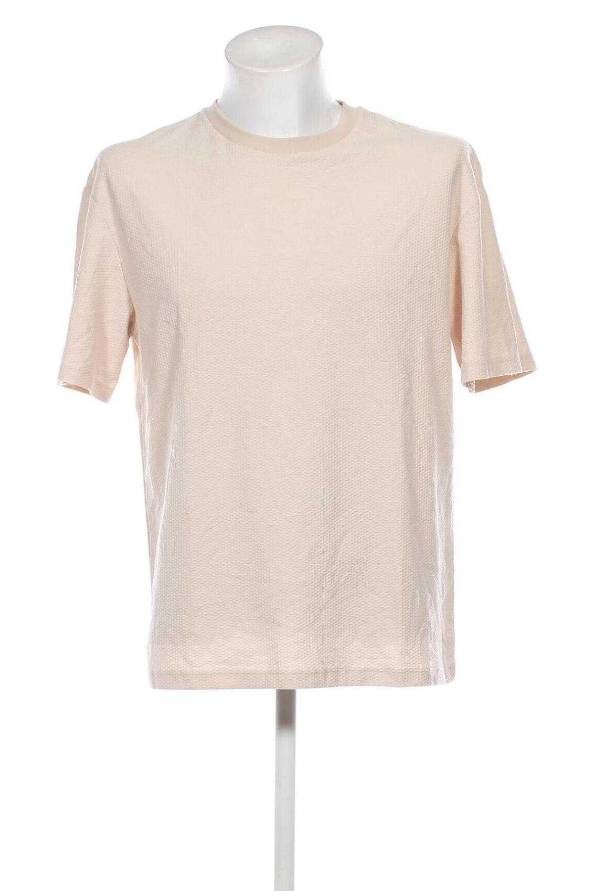 Herren T-Shirt Core By Jack & Jones, Größe L, Farbe Beige, Preis € 11,19