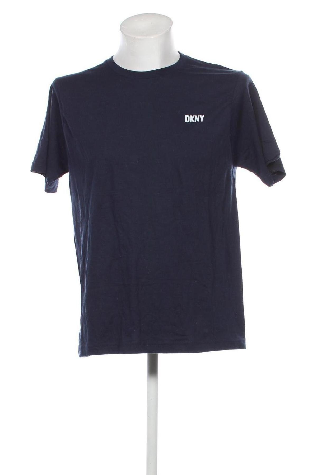 Męski T-shirt DKNY, Rozmiar L, Kolor Niebieski, Cena 191,91 zł