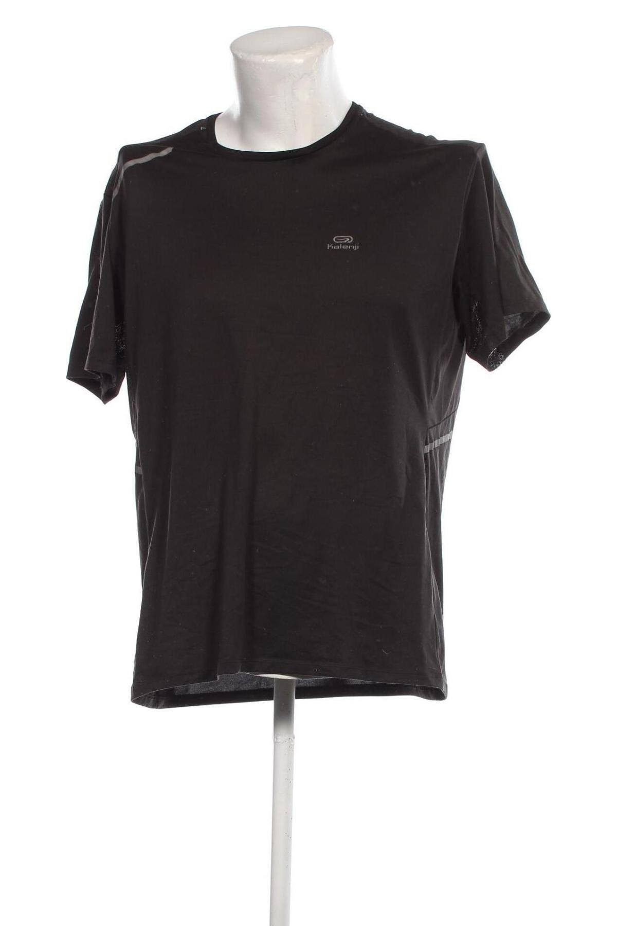Мъжка тениска Decathlon, Размер XL, Цвят Черен, Цена 12,35 лв.