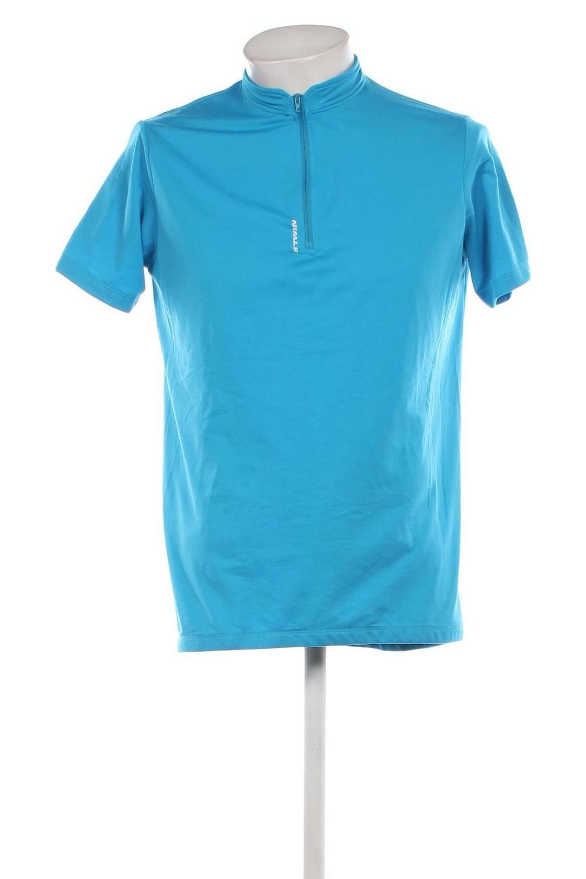 Męski T-shirt Decathlon, Rozmiar L, Kolor Niebieski, Cena 39,50 zł