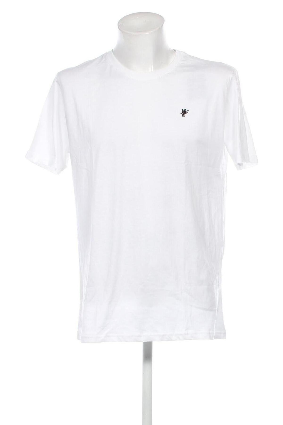 Ανδρικό t-shirt Denim Culture, Μέγεθος L, Χρώμα Λευκό, Τιμή 15,98 €