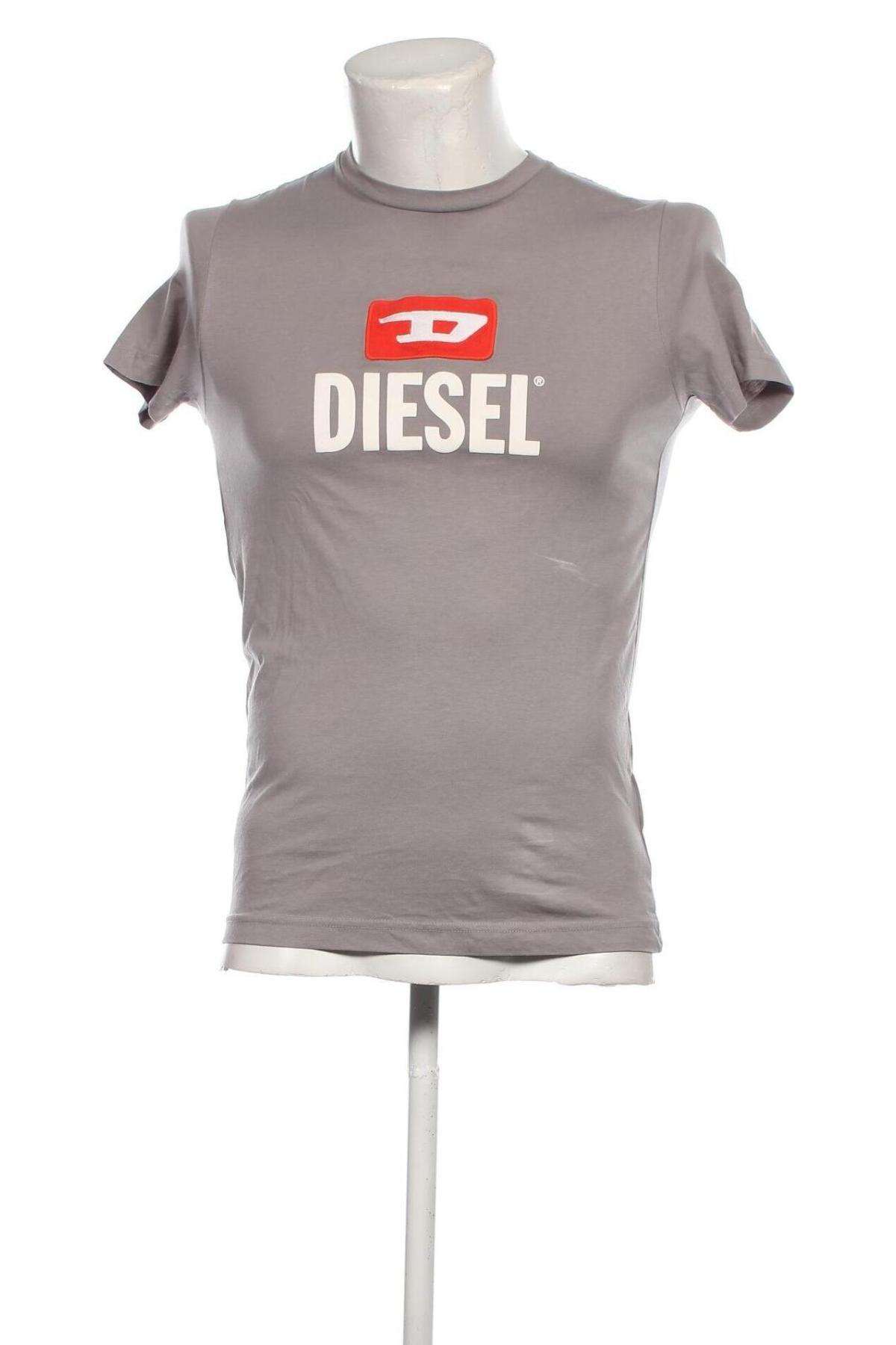 Herren T-Shirt Diesel, Größe S, Farbe Grau, Preis 102,34 €