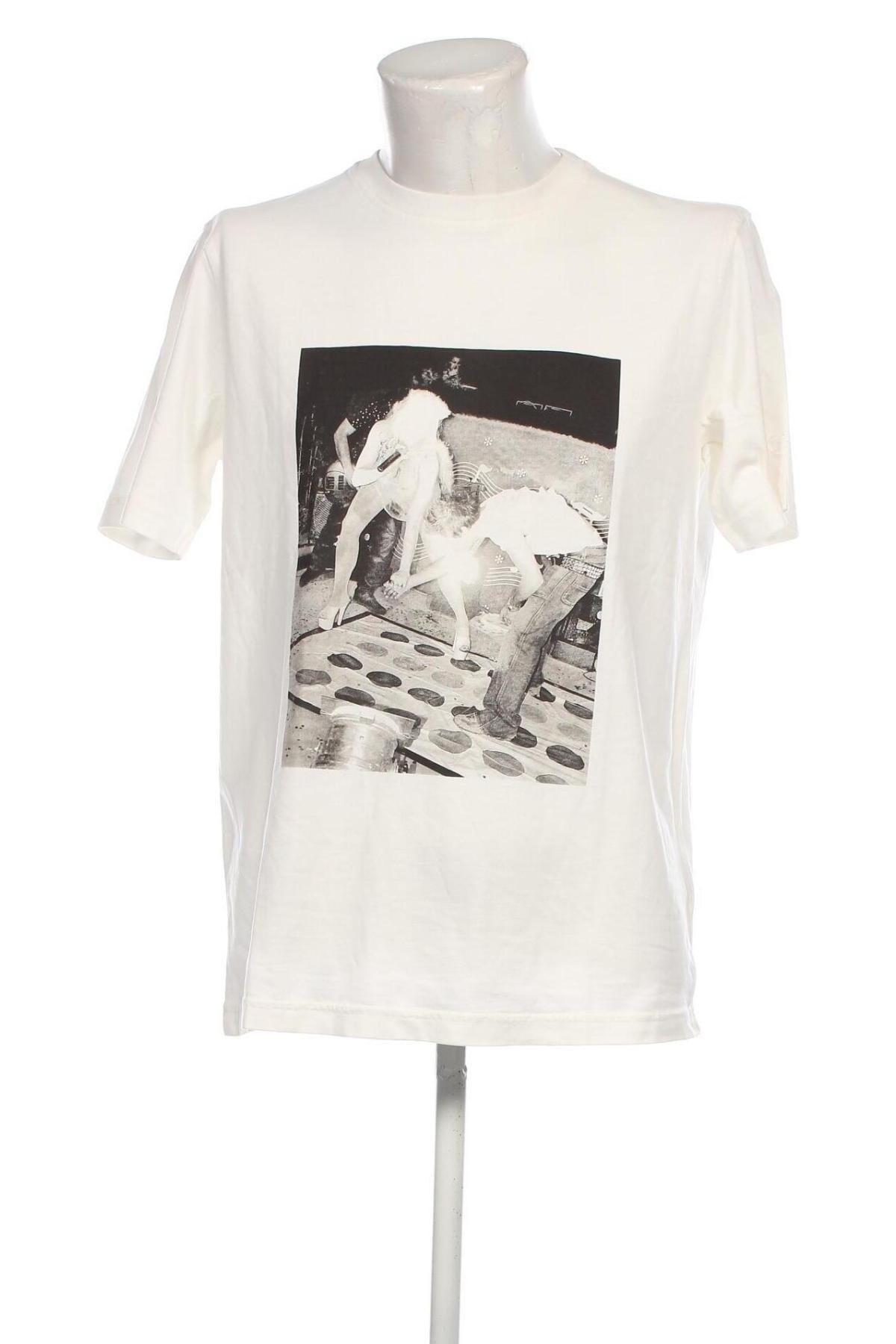 Herren T-Shirt Diesel, Größe L, Farbe Weiß, Preis 53,87 €