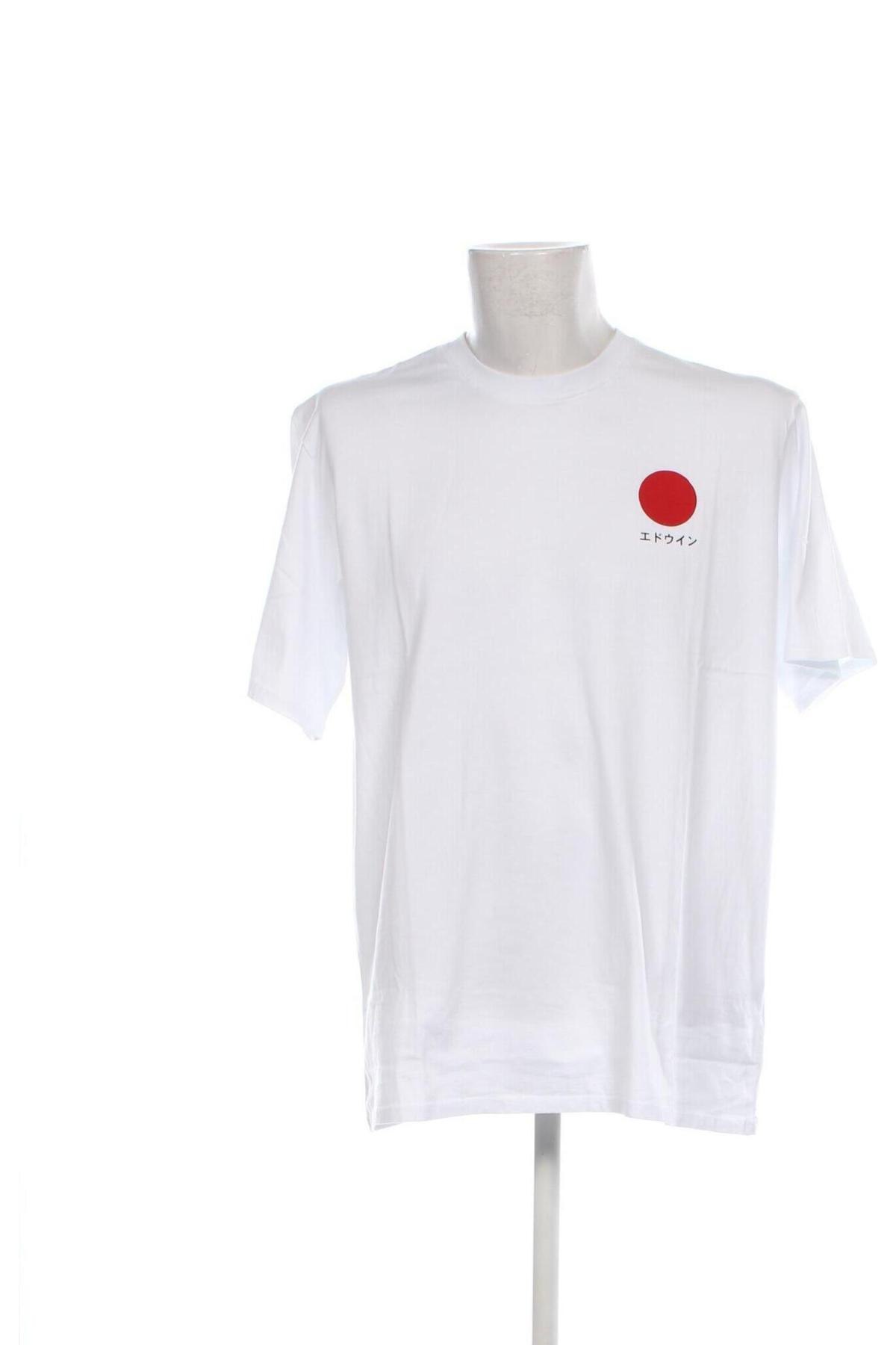 Ανδρικό t-shirt Edwin, Μέγεθος XXL, Χρώμα Λευκό, Τιμή 25,98 €