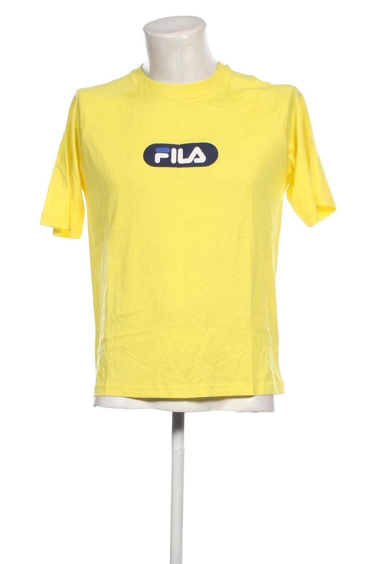 Herren T-Shirt FILA, Größe M, Farbe Gelb, Preis € 27,43