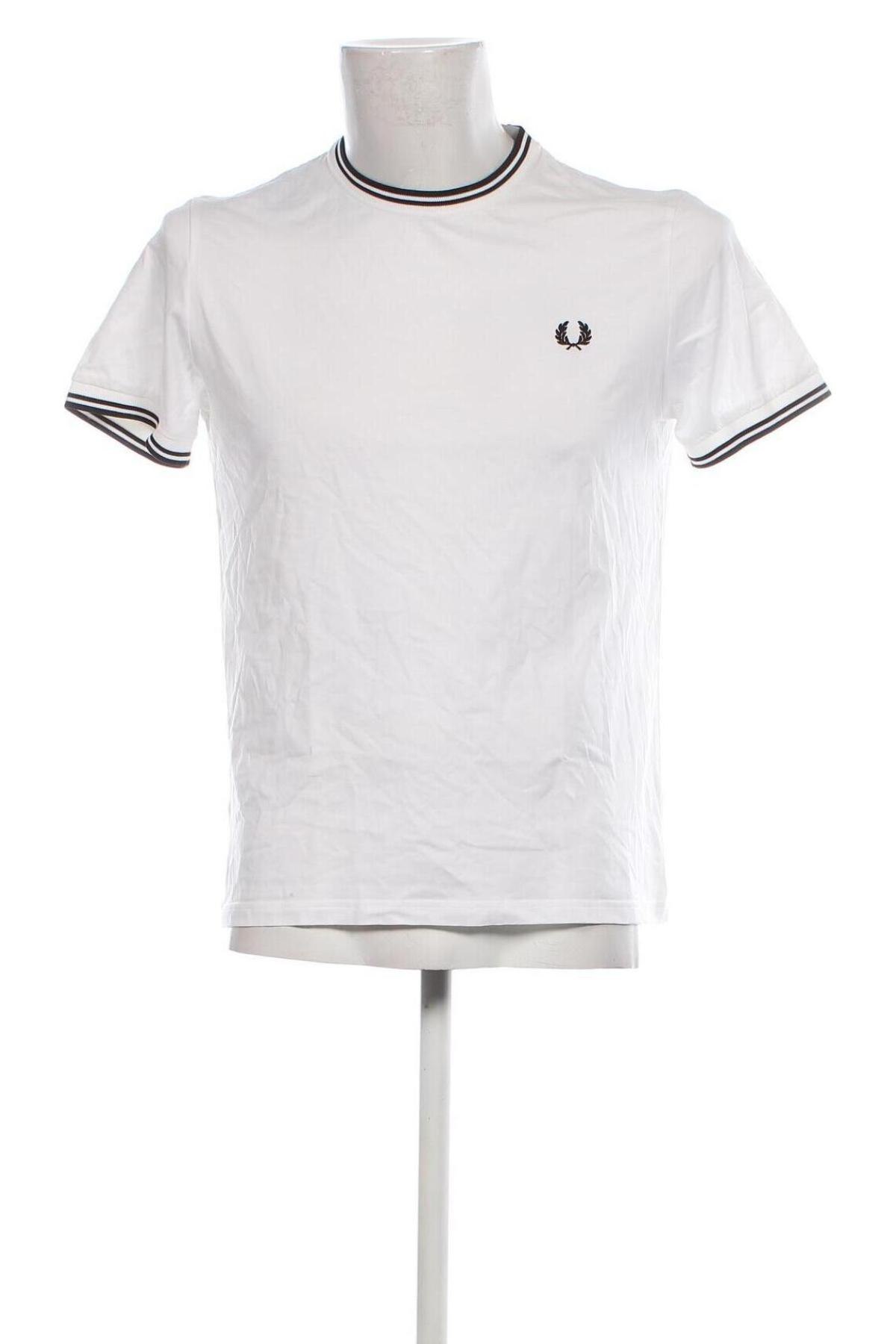 Pánské tričko  Fred Perry, Velikost M, Barva Bílá, Cena  399,00 Kč