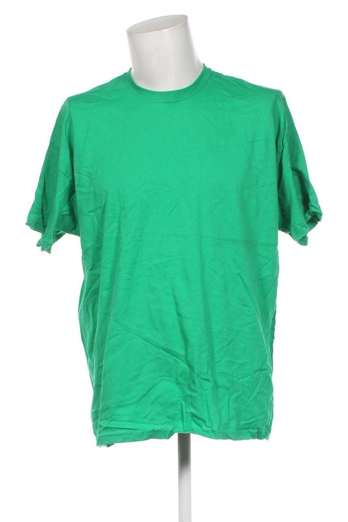 Ανδρικό t-shirt Fruit Of The Loom, Μέγεθος XXL, Χρώμα Πράσινο, Τιμή 3,99 €