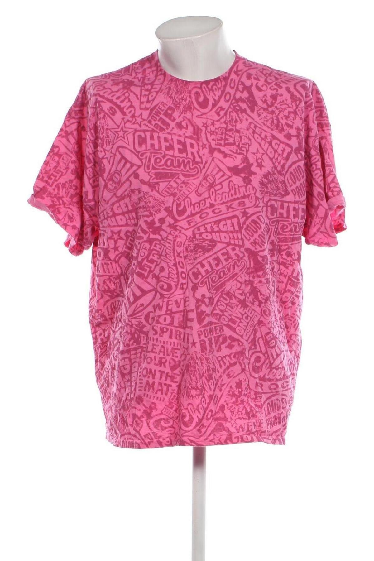 Ανδρικό t-shirt Gildan, Μέγεθος XXL, Χρώμα Ρόζ , Τιμή 8,04 €