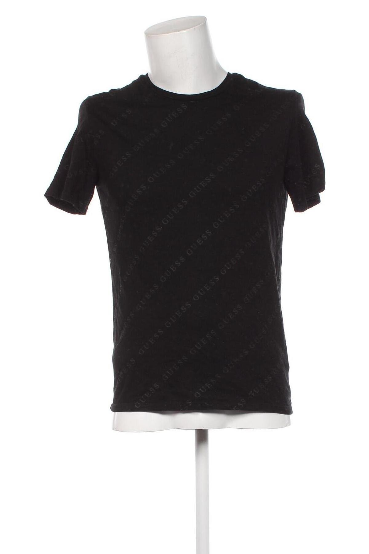 Tricou de bărbați Guess, Mărime M, Culoare Negru, Preț 111,84 Lei