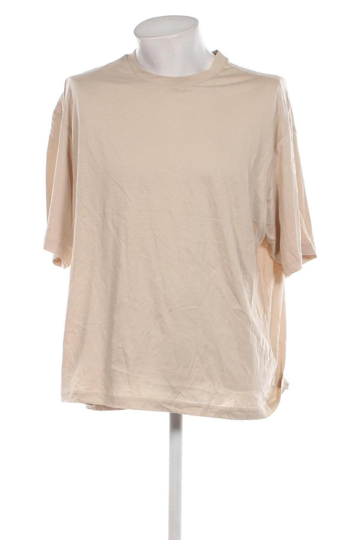 Ανδρικό t-shirt H&M, Μέγεθος XL, Χρώμα Εκρού, Τιμή 6,83 €