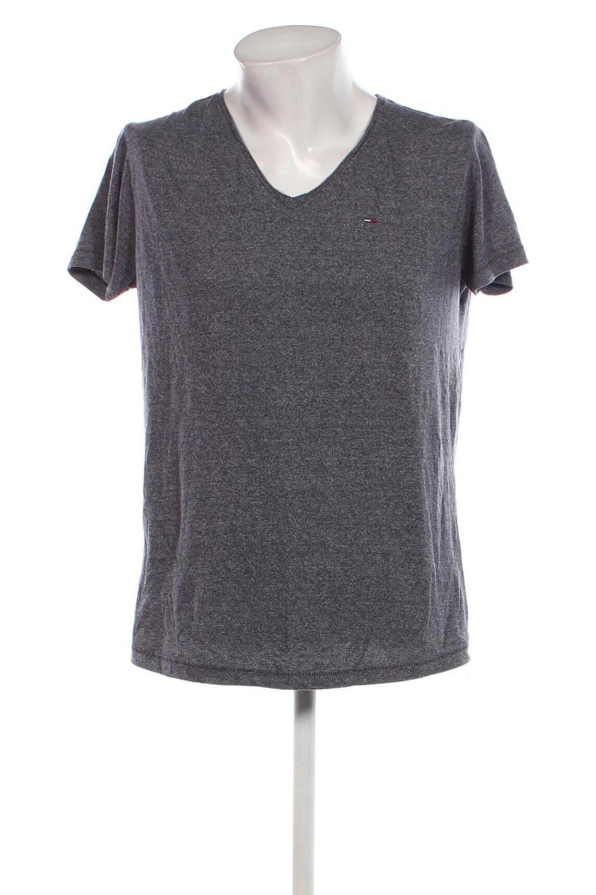 Herren T-Shirt Hilfiger Denim, Größe XL, Farbe Grau, Preis € 22,48