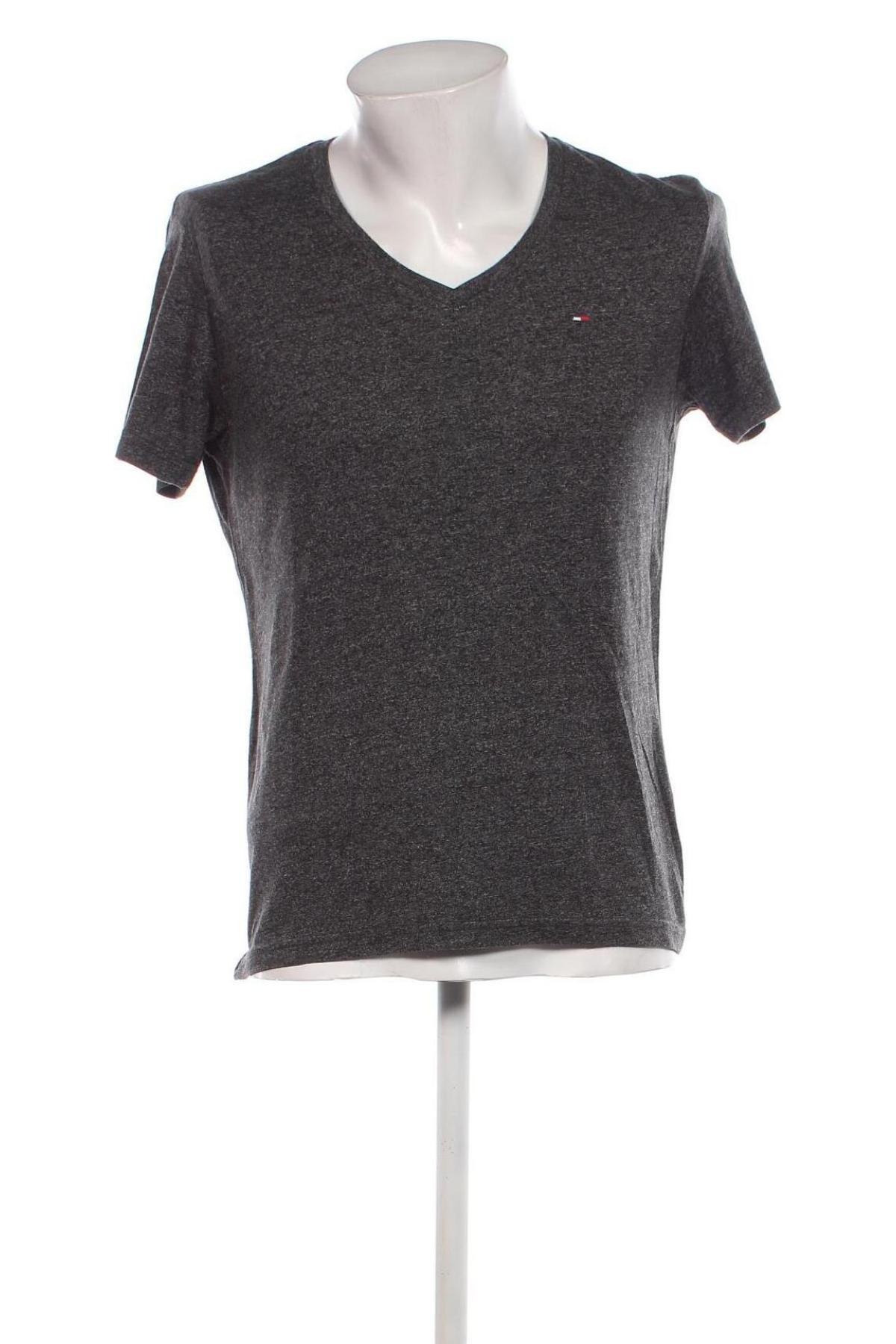 Мъжка тениска Hilfiger Denim, Размер M, Цвят Сив, Цена 91,20 лв.