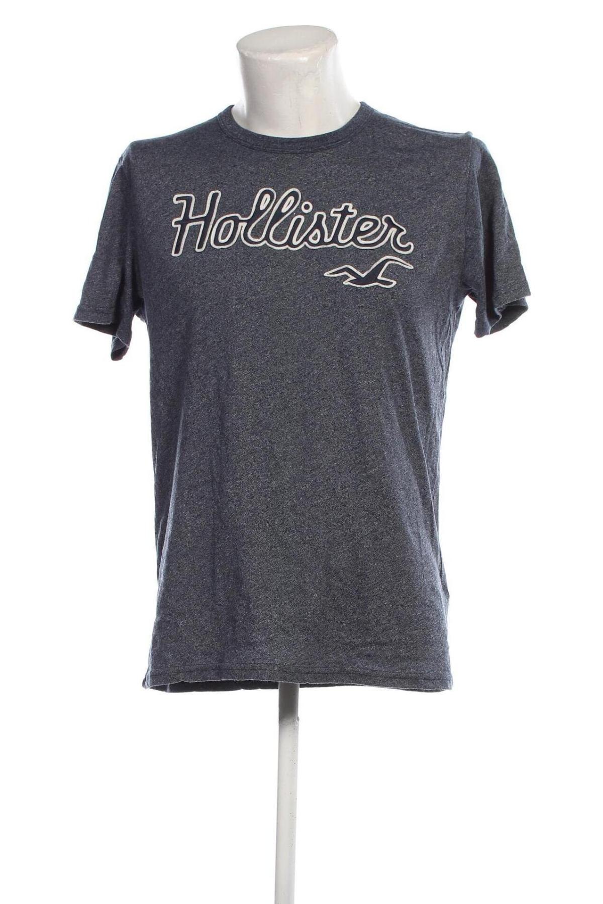 Herren T-Shirt Hollister, Größe L, Farbe Blau, Preis € 9,74