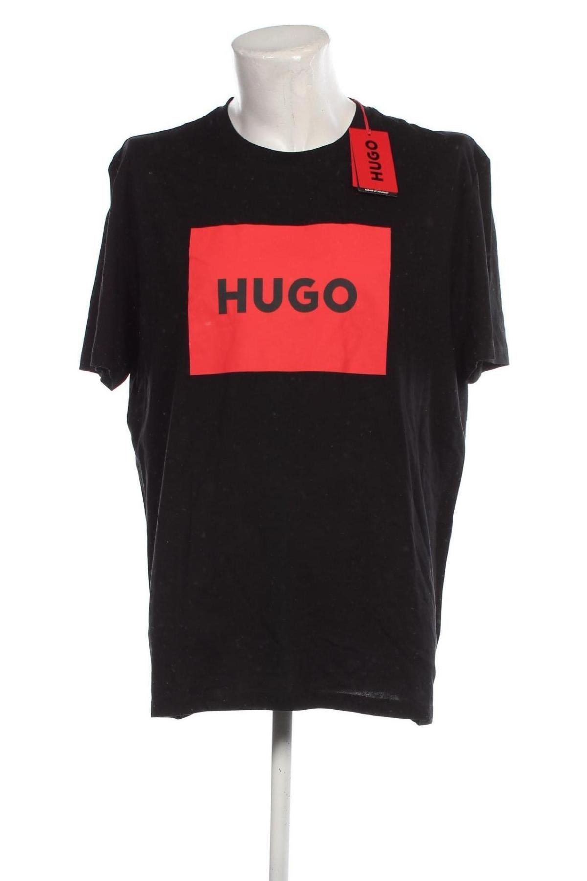 Ανδρικό t-shirt Hugo Boss, Μέγεθος XXL, Χρώμα Μαύρο, Τιμή 58,76 €