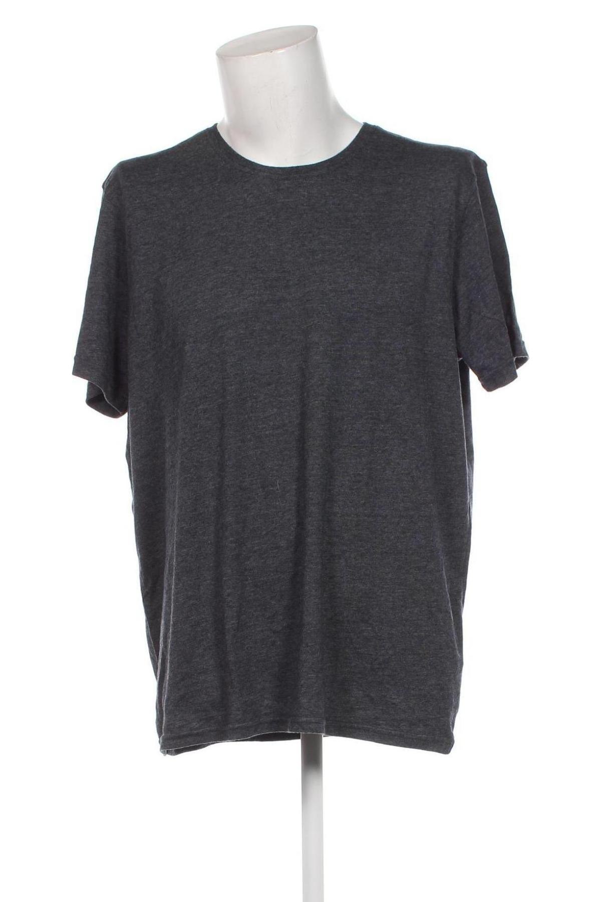 Ανδρικό t-shirt Identic, Μέγεθος XXL, Χρώμα Γκρί, Τιμή 7,24 €