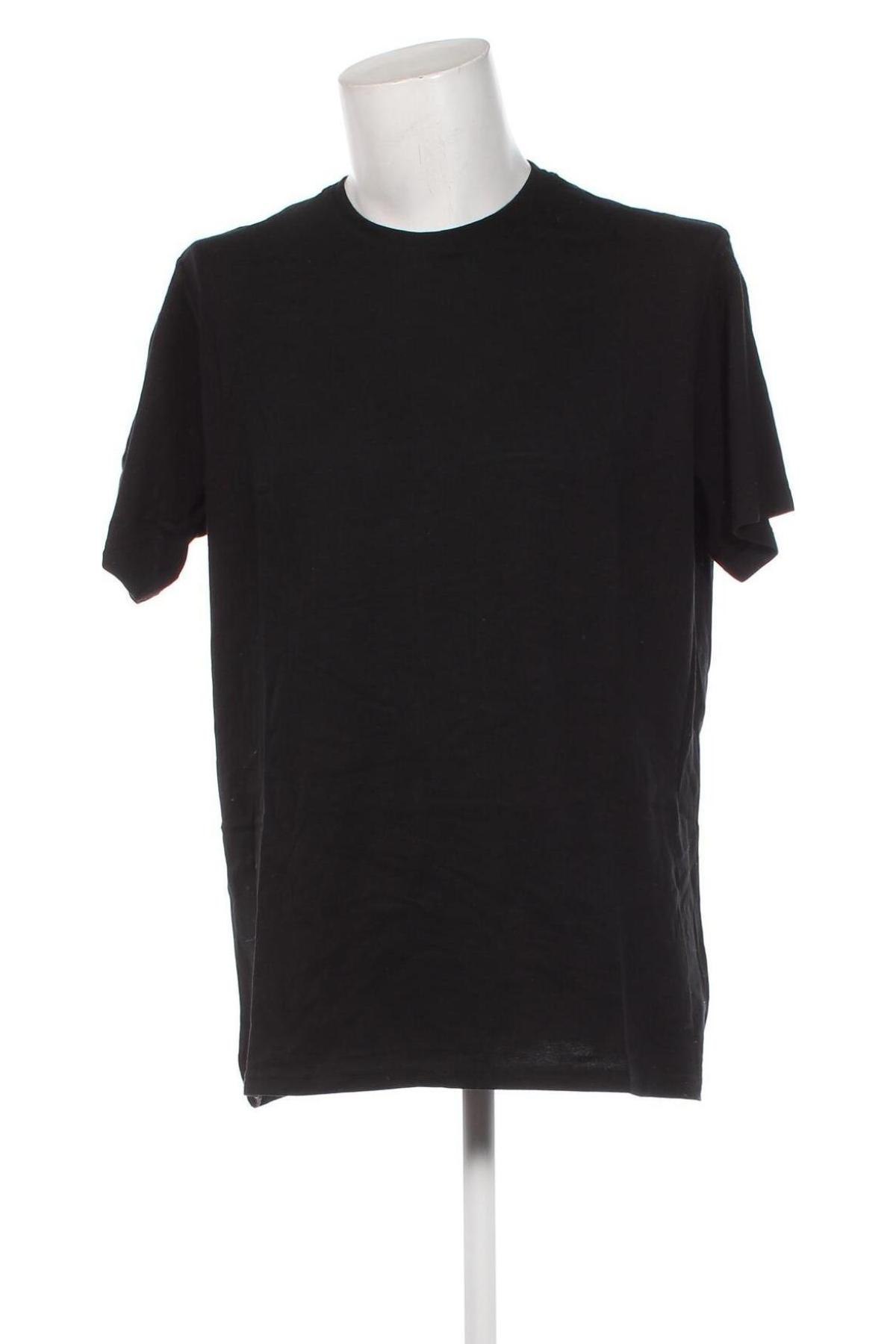 Ανδρικό t-shirt Identic, Μέγεθος XXL, Χρώμα Μαύρο, Τιμή 7,24 €