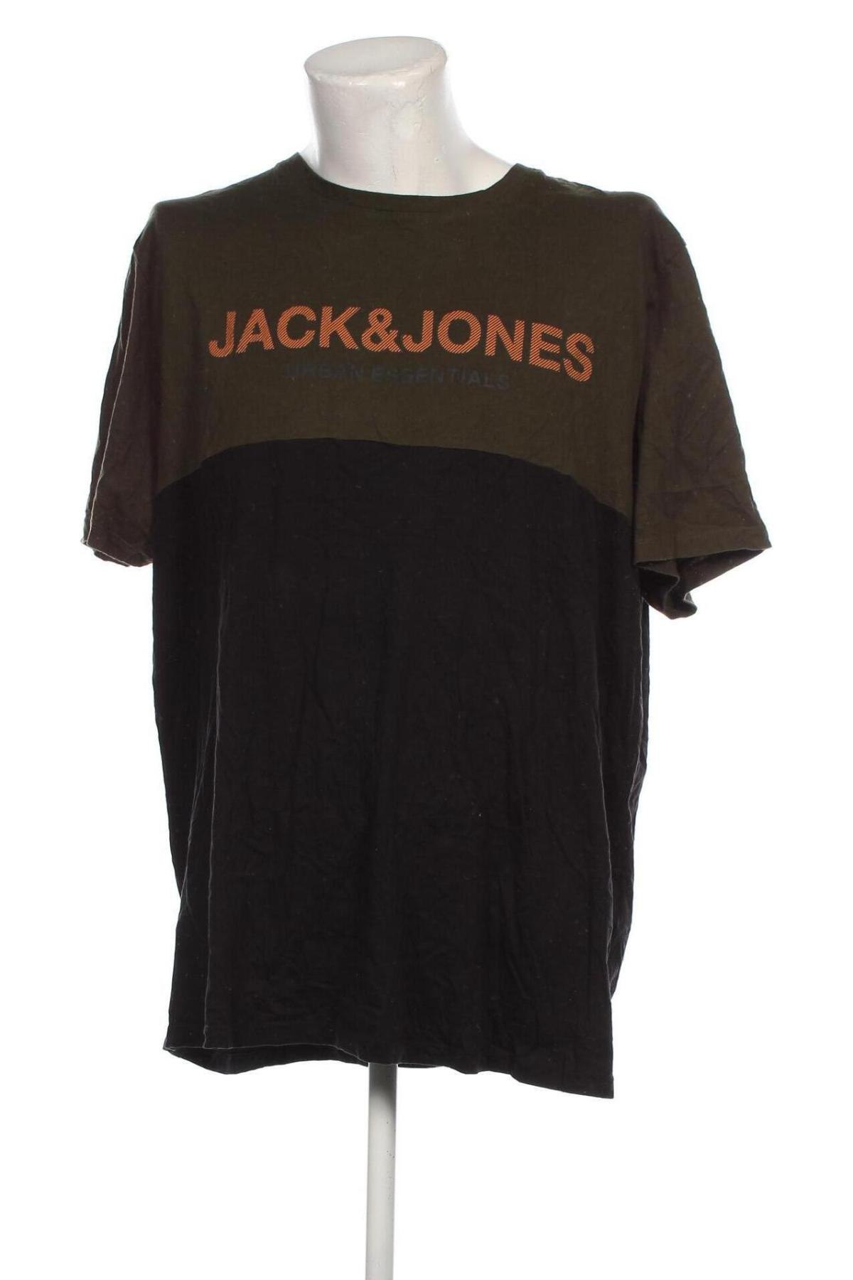 Мъжка тениска Jack & Jones, Размер 4XL, Цвят Многоцветен, Цена 18,00 лв.
