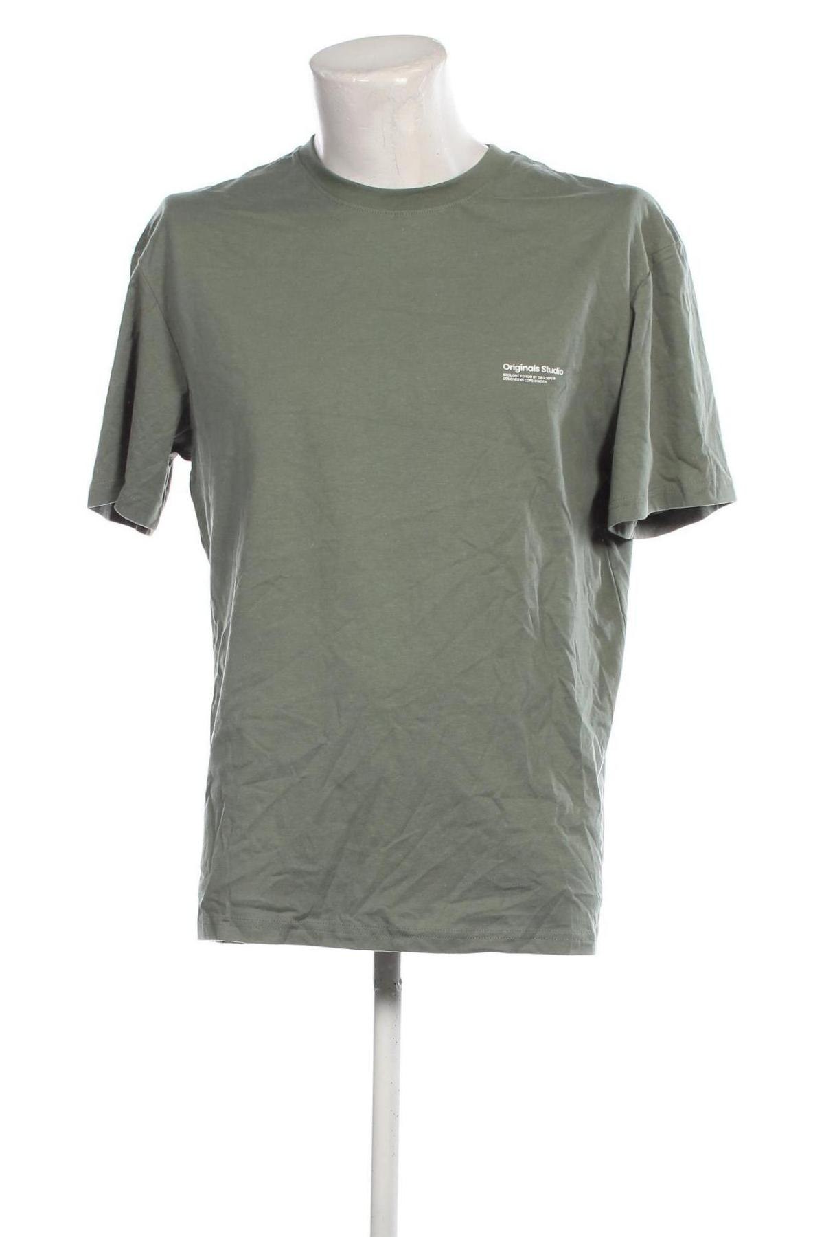 Herren T-Shirt Jack & Jones, Größe L, Farbe Grün, Preis 14,07 €