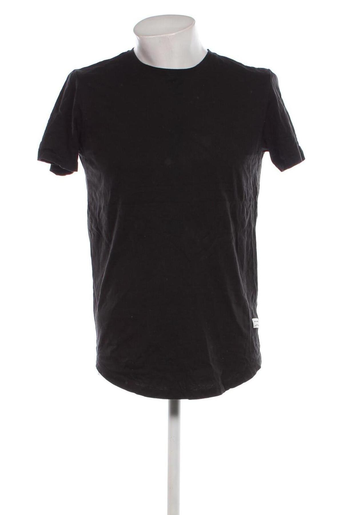 Męski T-shirt Jack & Jones, Rozmiar M, Kolor Czarny, Cena 57,57 zł