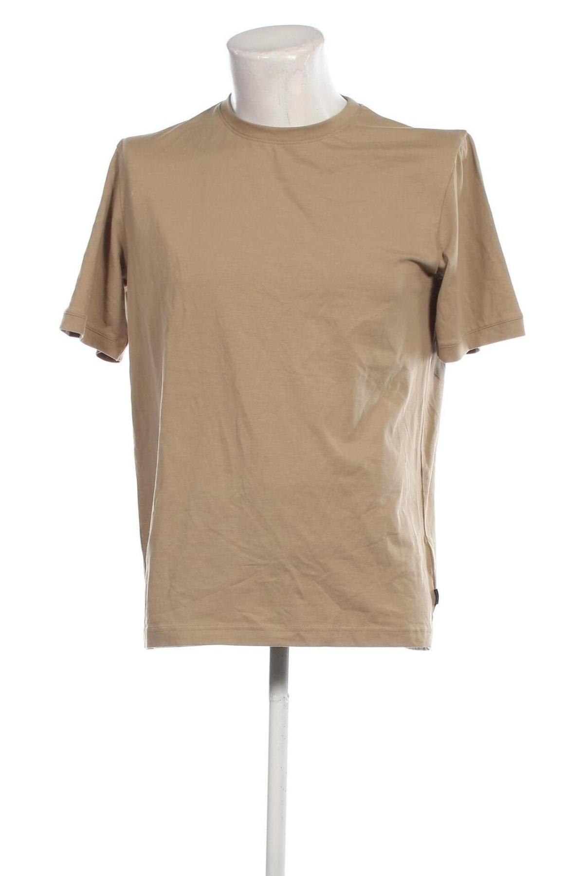 Męski T-shirt Jack & Jones PREMIUM, Rozmiar L, Kolor Beżowy, Cena 57,84 zł