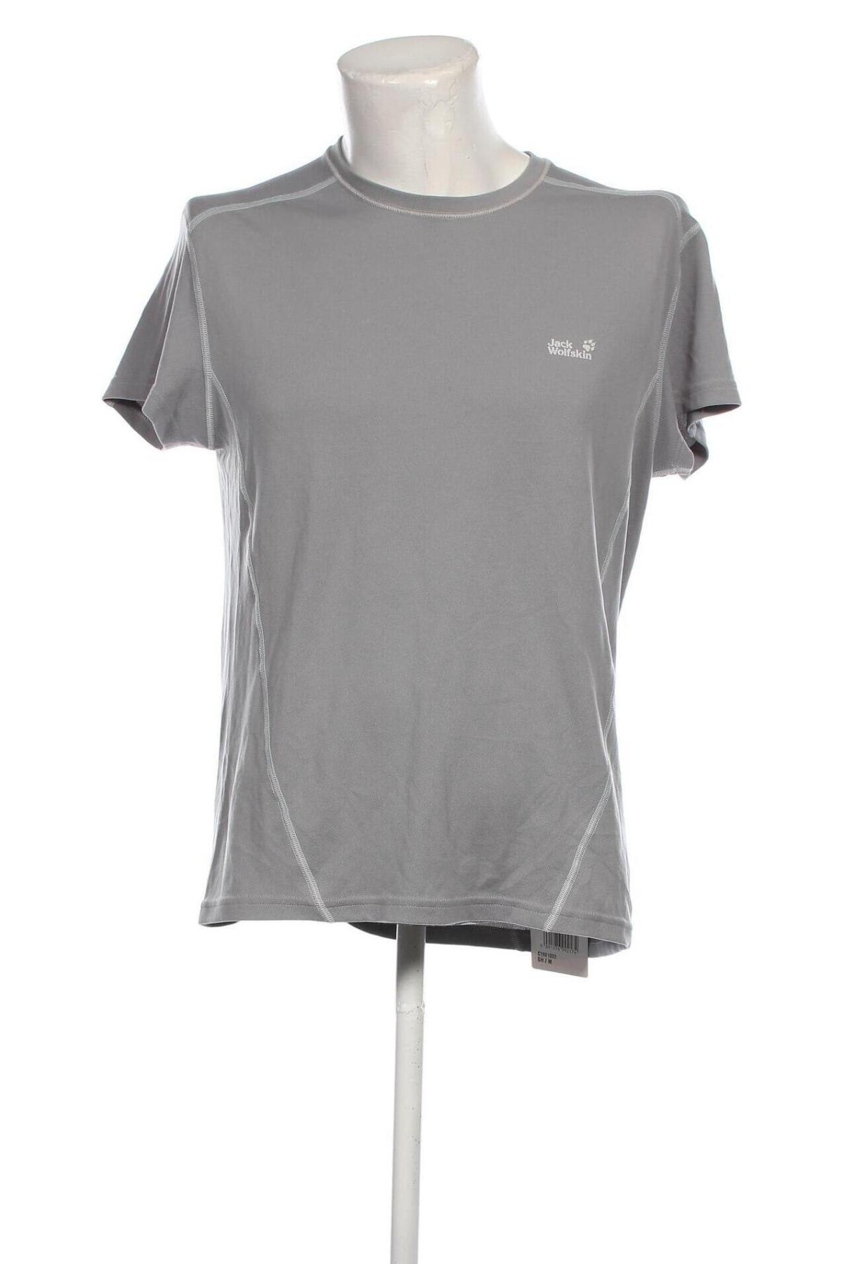 Herren T-Shirt Jack Wolfskin, Größe XL, Farbe Grau, Preis 18,79 €
