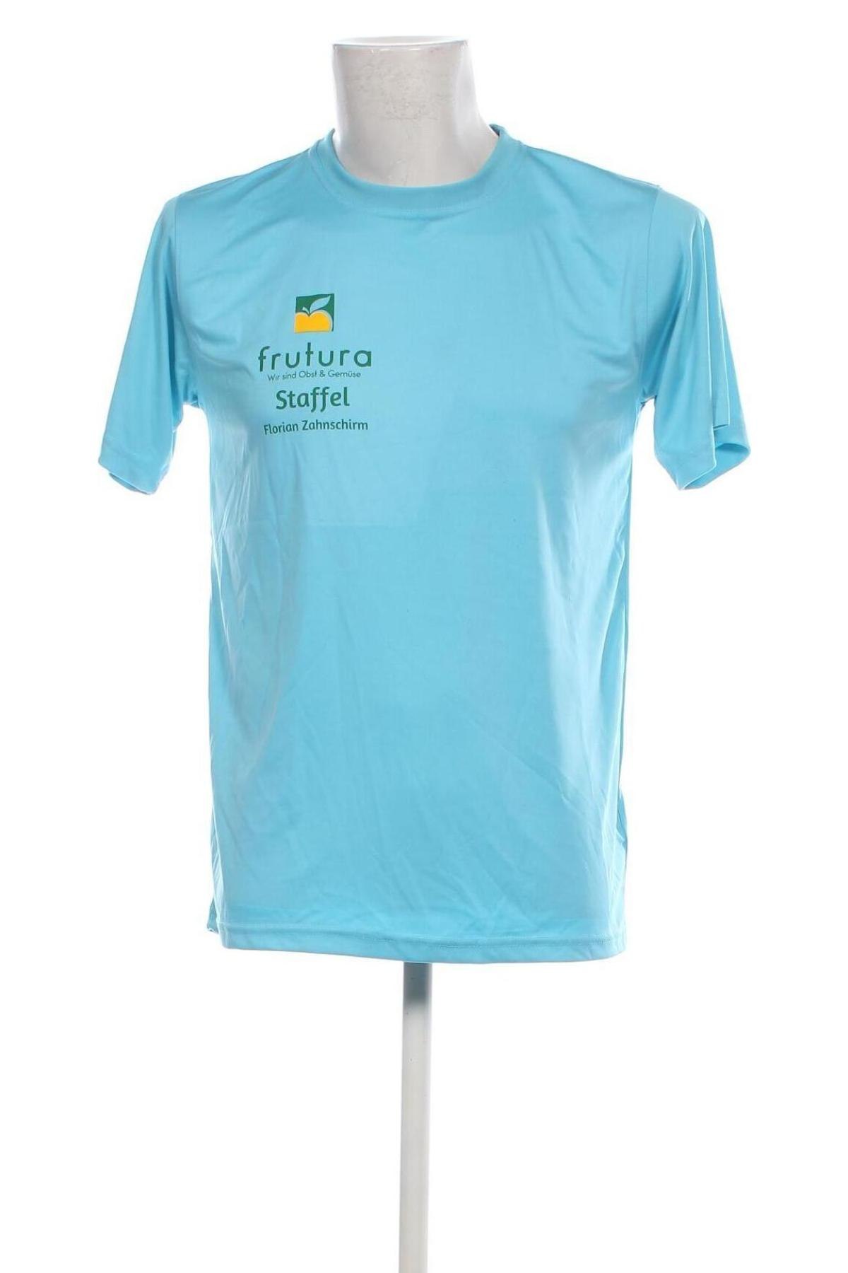 Ανδρικό t-shirt James & Nicholson, Μέγεθος M, Χρώμα Μπλέ, Τιμή 7,64 €