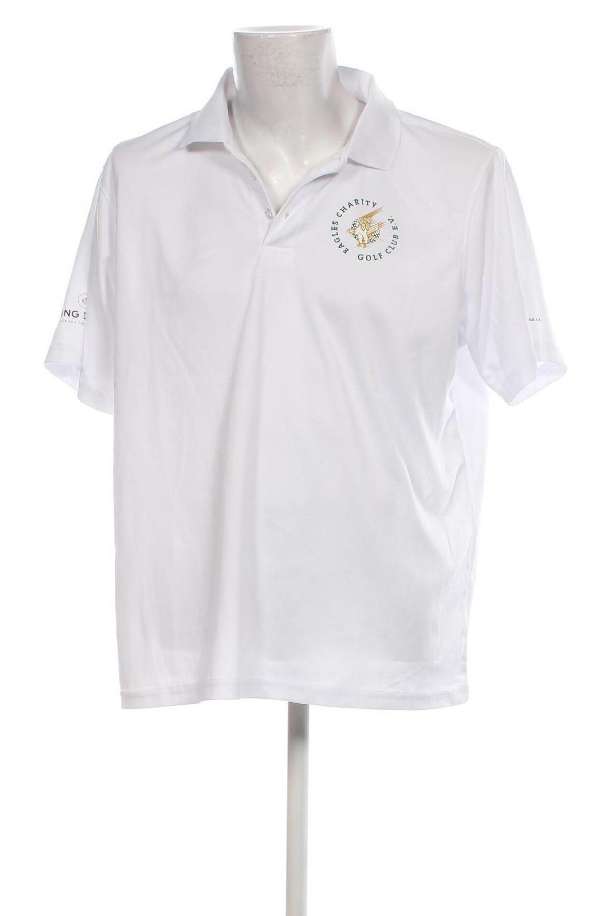 Ανδρικό t-shirt James & Nicholson, Μέγεθος XXL, Χρώμα Λευκό, Τιμή 8,04 €