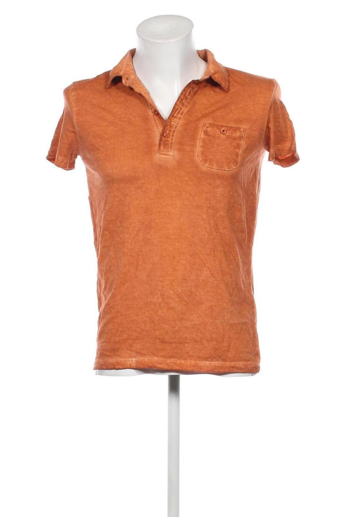 Herren T-Shirt James & Nicholson, Größe S, Farbe Orange, Preis € 6,34