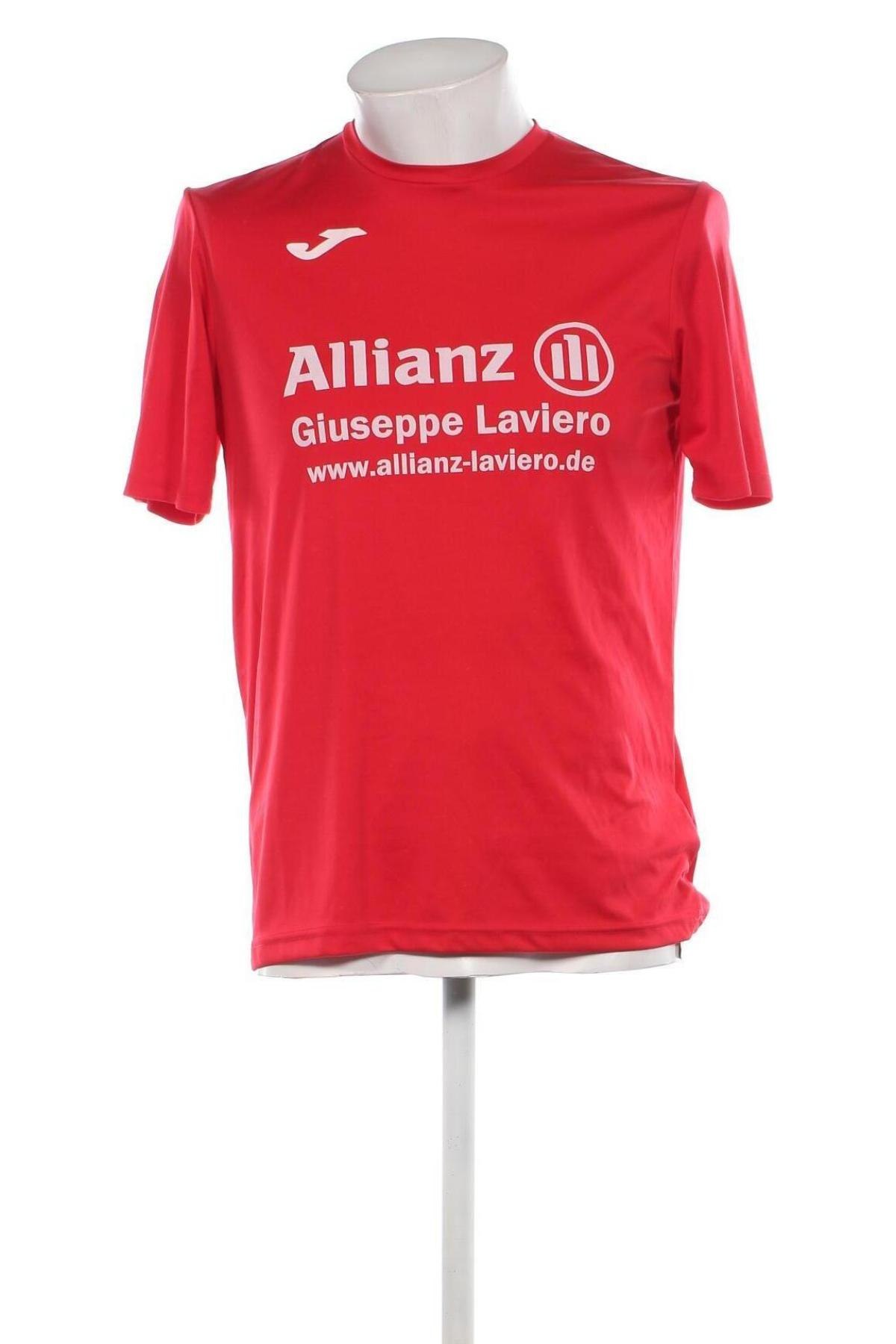 Ανδρικό t-shirt Joma, Μέγεθος M, Χρώμα Κόκκινο, Τιμή 8,04 €