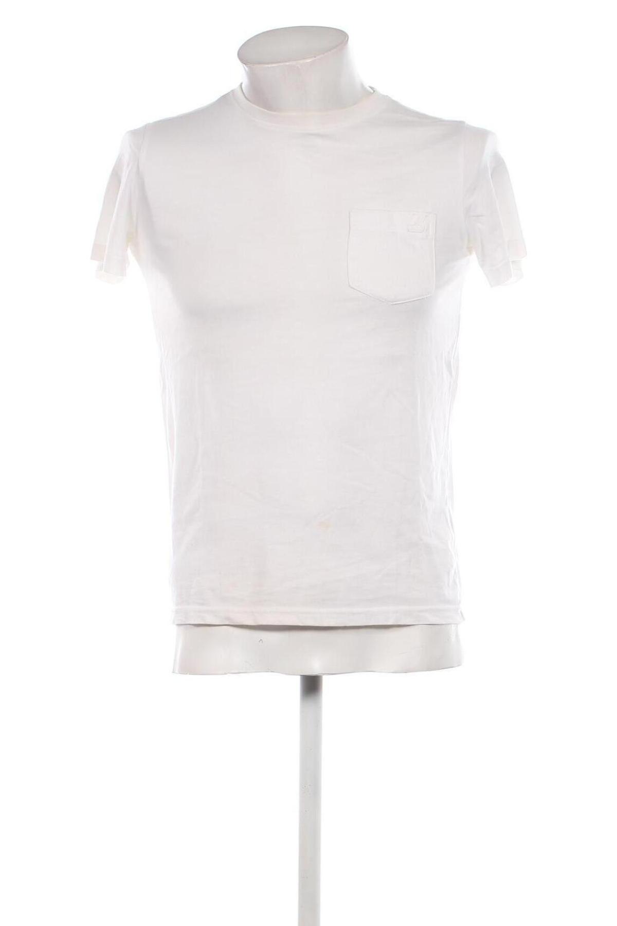 Herren T-Shirt K-Way, Größe S, Farbe Weiß, Preis 35,25 €