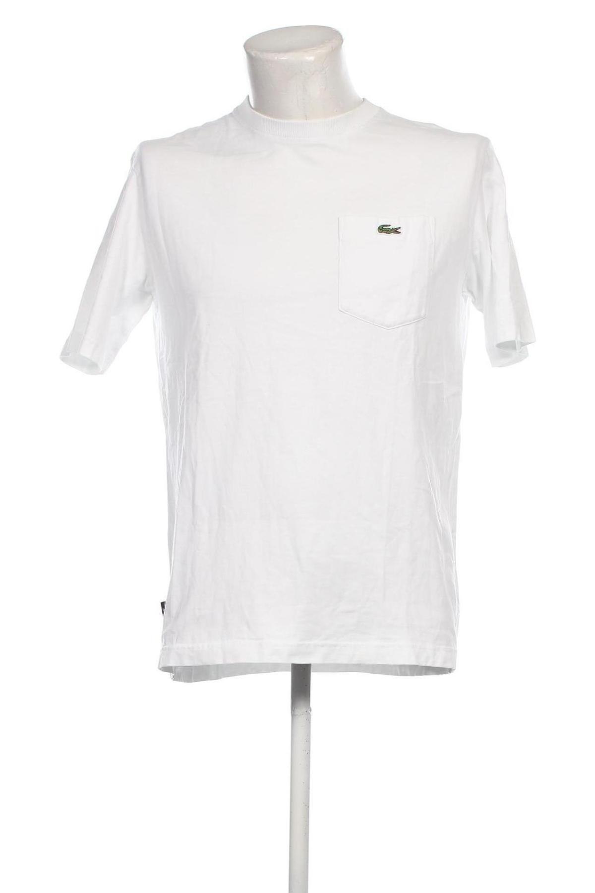 Ανδρικό t-shirt Lacoste, Μέγεθος S, Χρώμα Λευκό, Τιμή 37,11 €