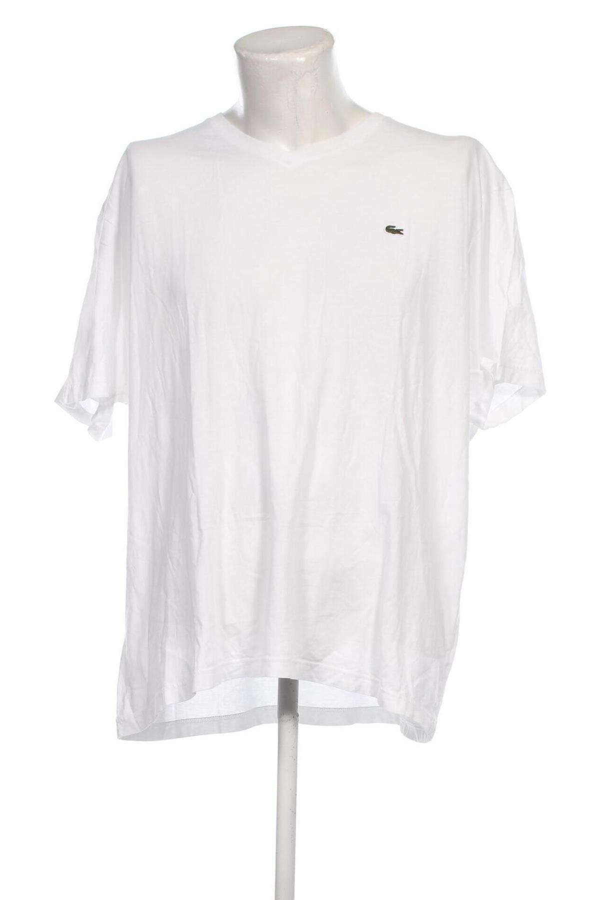 Pánske tričko  Lacoste, Veľkosť 4XL, Farba Biela, Cena  37,11 €