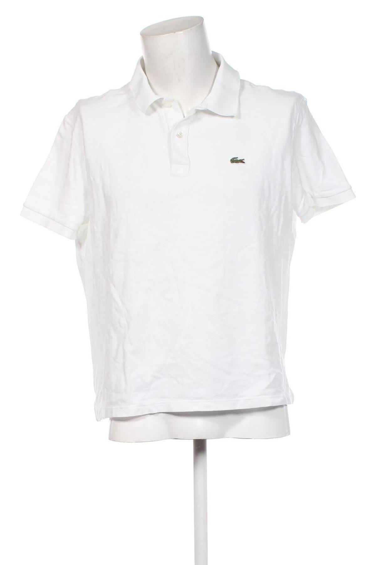 Ανδρικό t-shirt Lacoste, Μέγεθος L, Χρώμα Λευκό, Τιμή 21,49 €