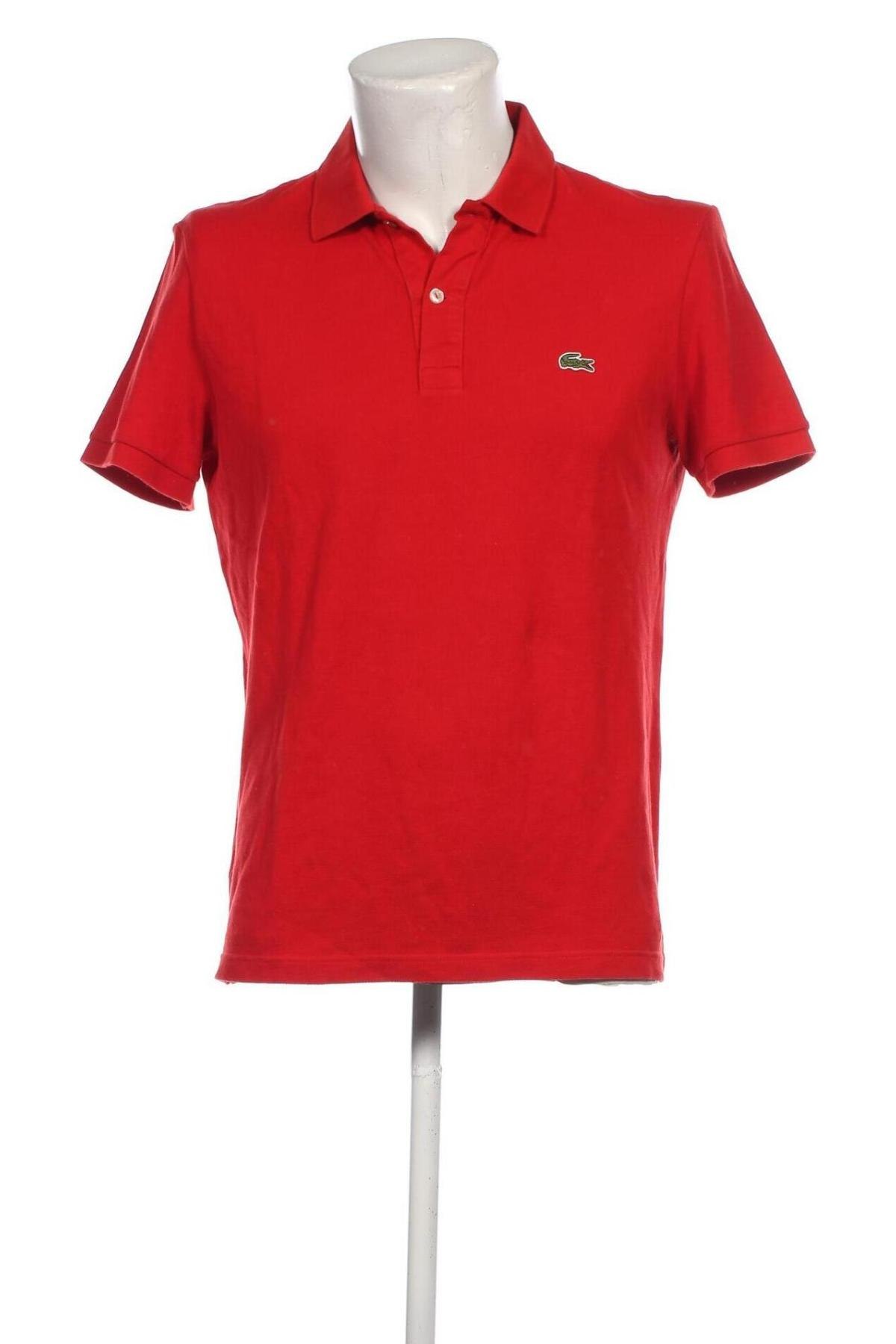 Tricou de bărbați Lacoste, Mărime L, Culoare Roșu, Preț 236,84 Lei