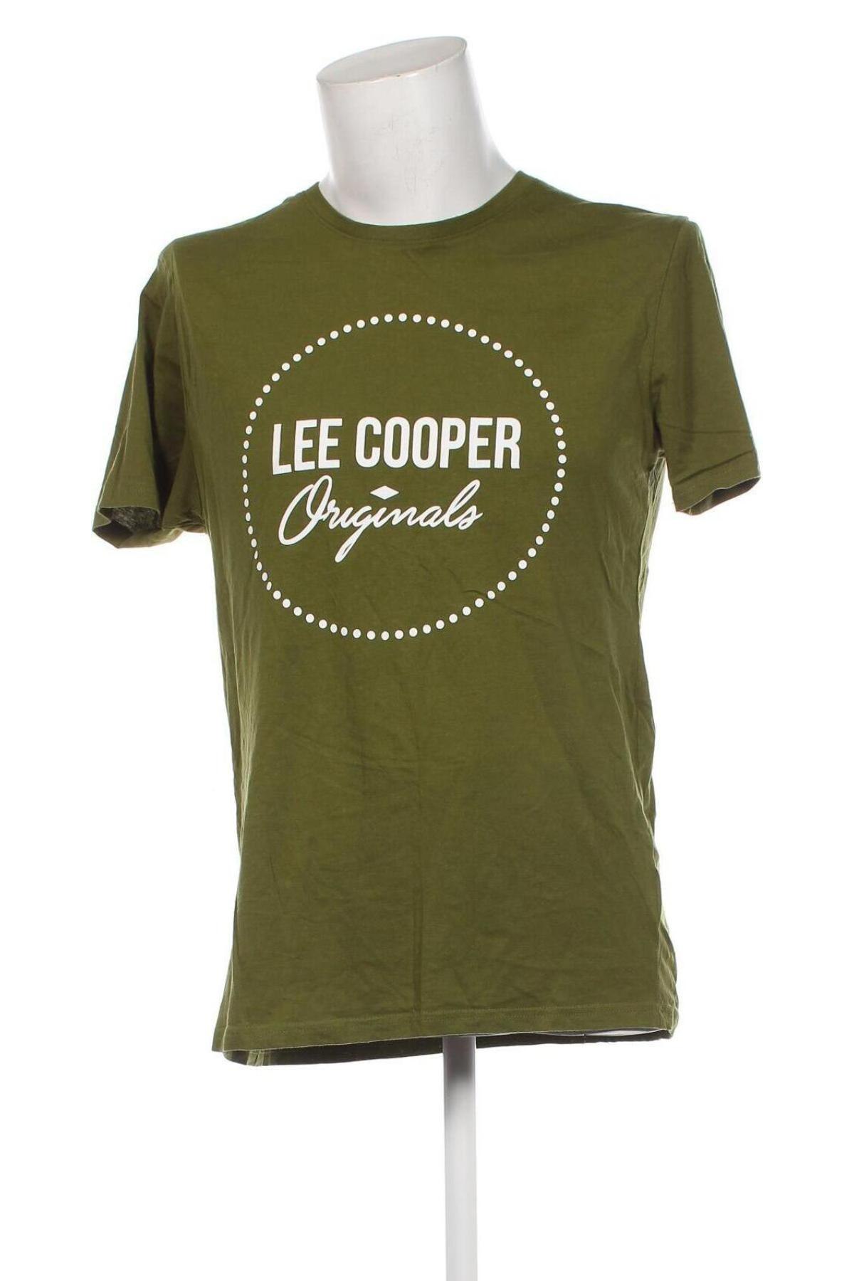 Tricou de bărbați Lee Cooper, Mărime M, Culoare Verde, Preț 35,71 Lei