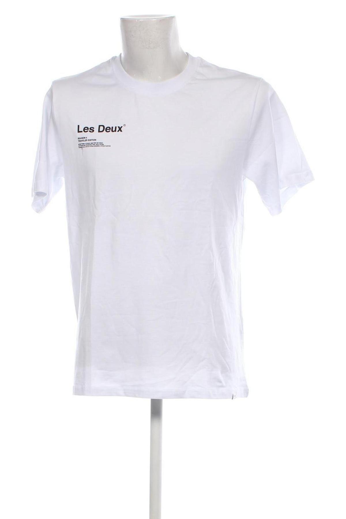 Herren T-Shirt Les Deux, Größe M, Farbe Weiß, Preis € 27,43