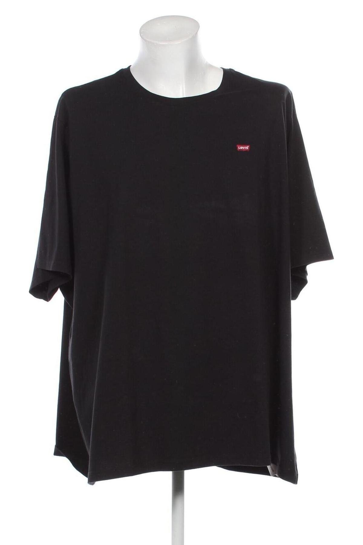 Ανδρικό t-shirt Levi's, Μέγεθος 5XL, Χρώμα Μαύρο, Τιμή 25,98 €