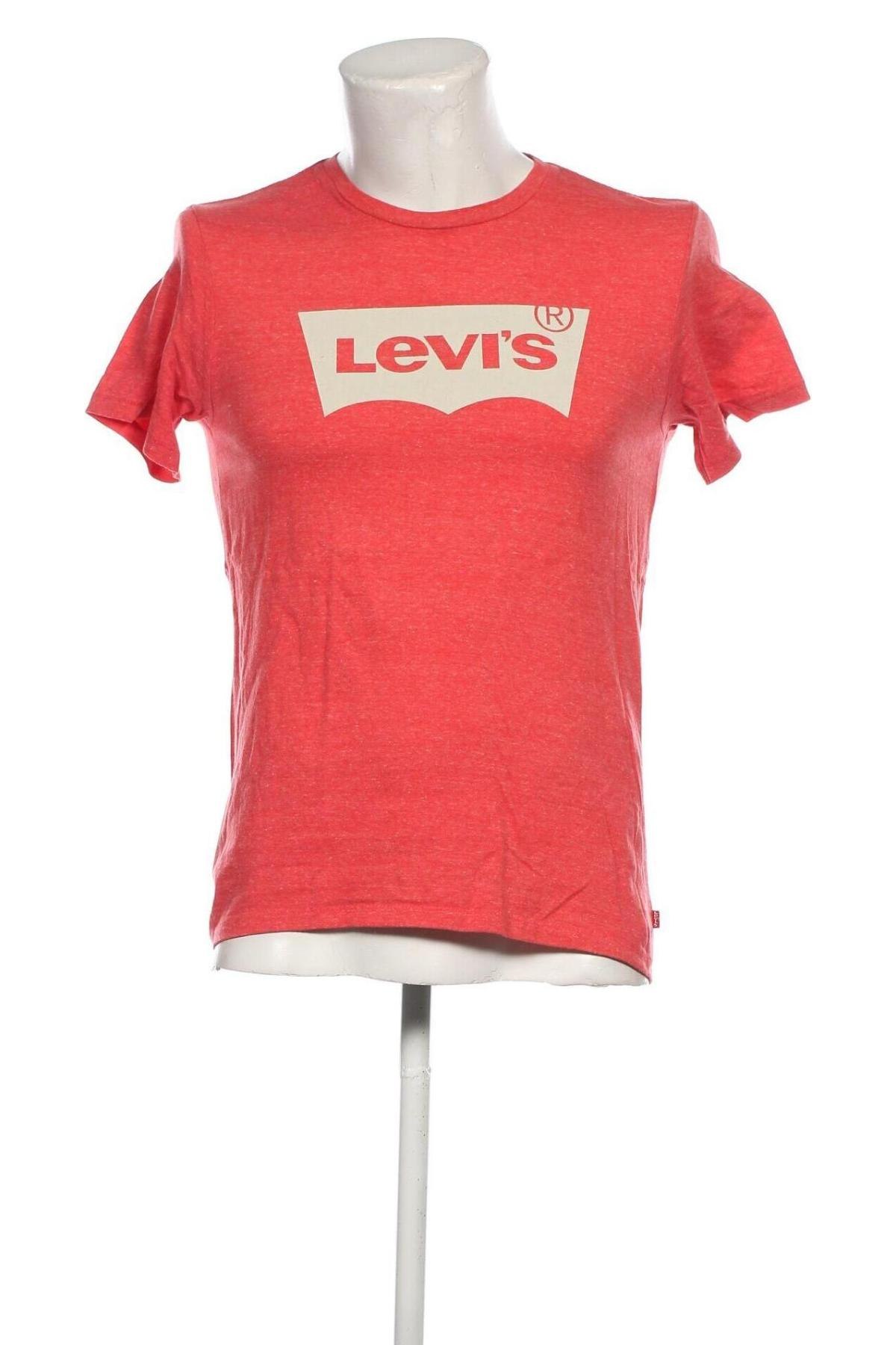 Herren T-Shirt Levi's, Größe S, Farbe Rot, Preis 17,40 €