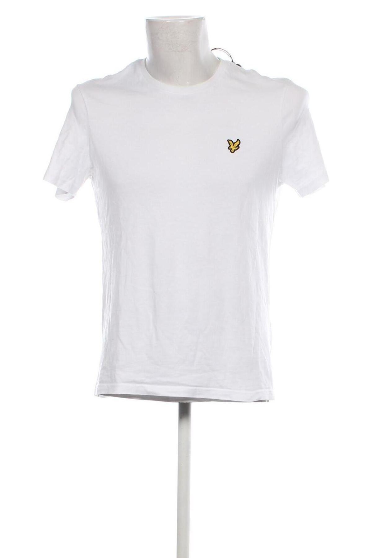 Herren T-Shirt Lyle & Scott, Größe M, Farbe Weiß, Preis € 28,87