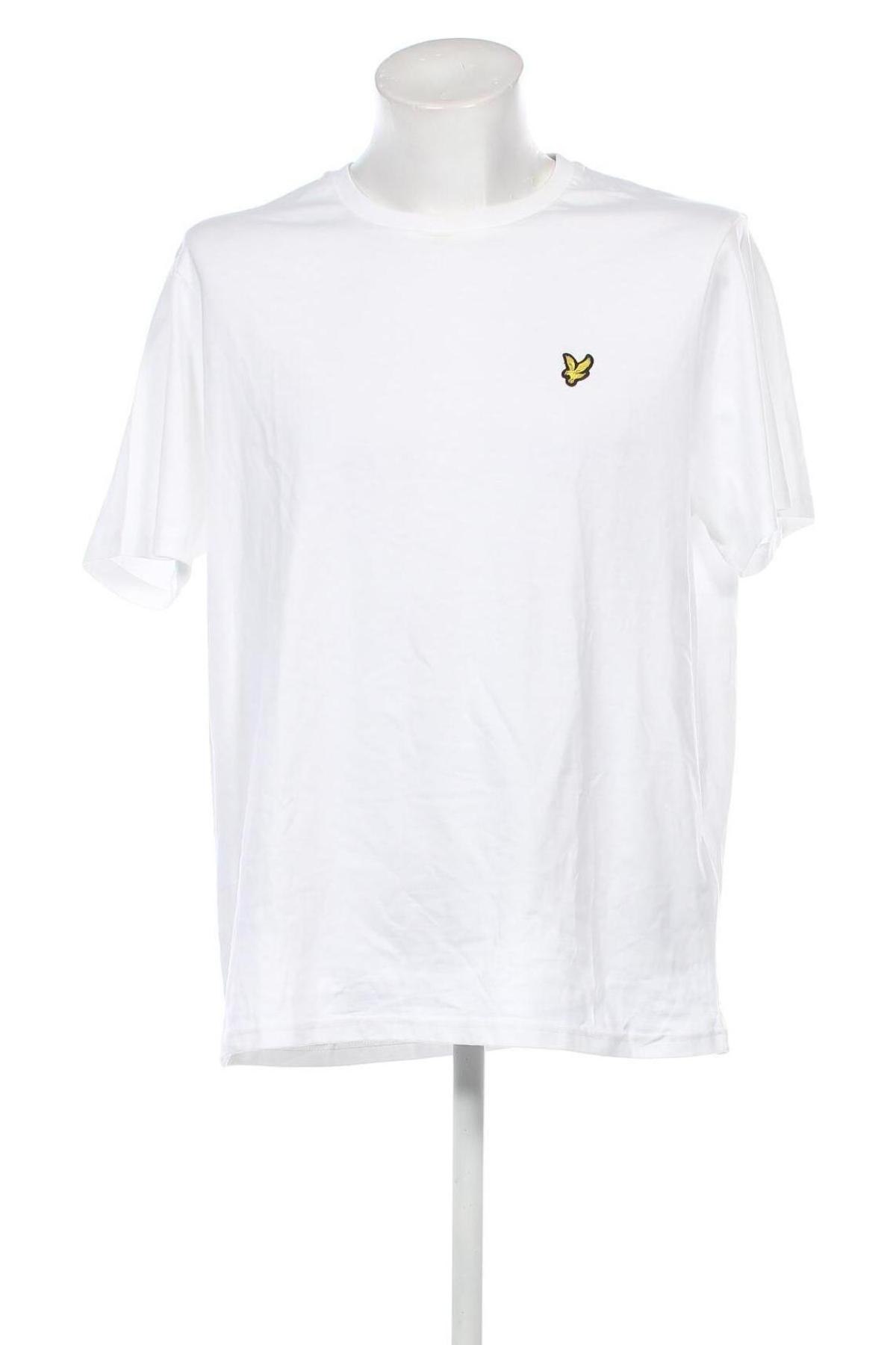 Herren T-Shirt Lyle & Scott, Größe XXL, Farbe Weiß, Preis € 27,43