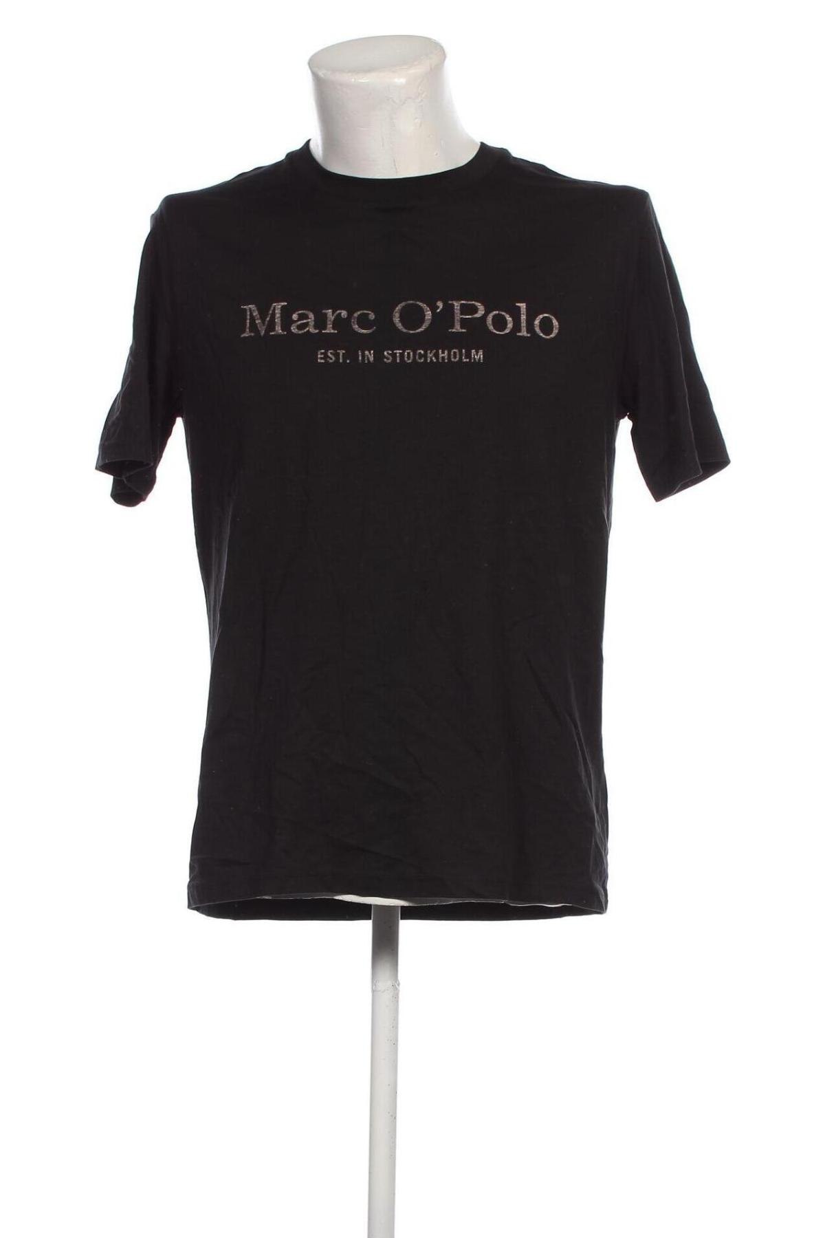 Herren T-Shirt Marc O'Polo, Größe M, Farbe Schwarz, Preis 35,25 €