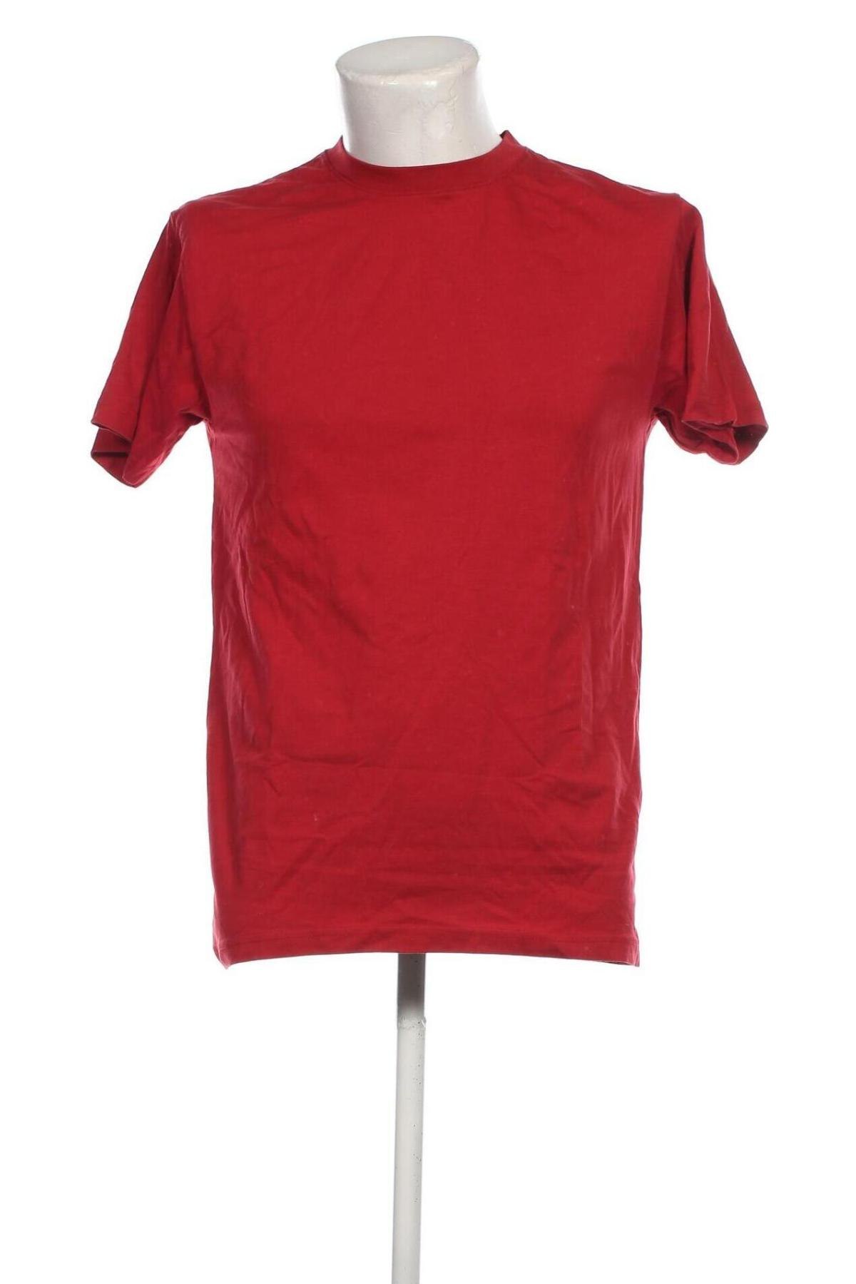 Herren T-Shirt Mascot, Größe L, Farbe Rot, Preis 9,05 €