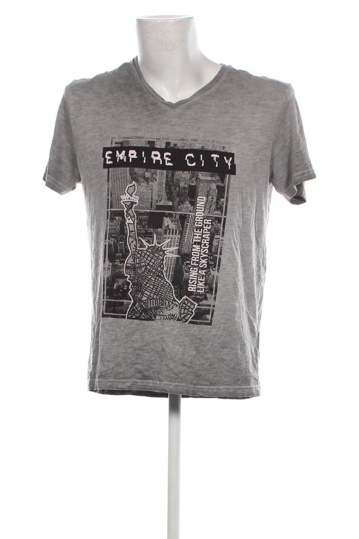 Ανδρικό t-shirt Much More, Μέγεθος L, Χρώμα Γκρί, Τιμή 8,04 €