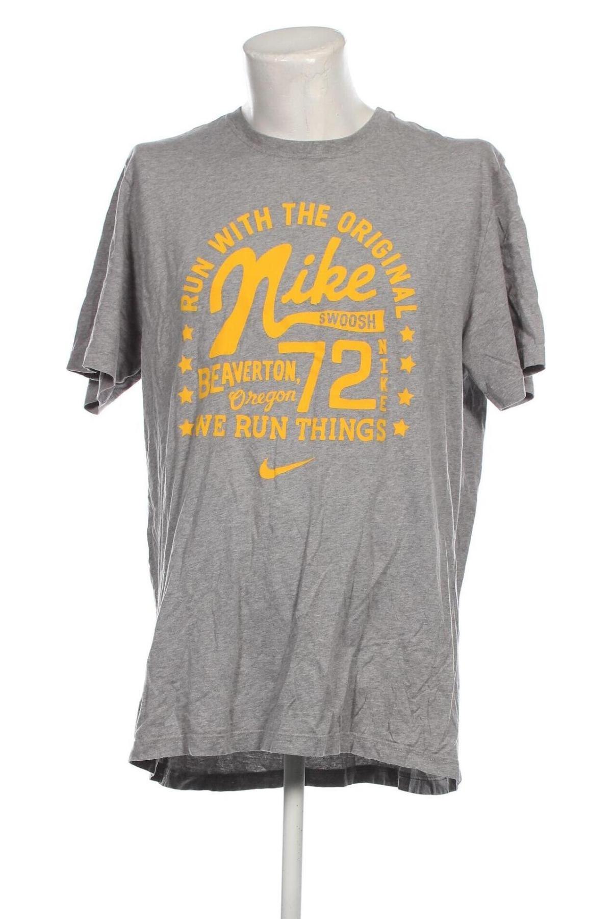 Ανδρικό t-shirt Nike, Μέγεθος XXL, Χρώμα Γκρί, Τιμή 16,70 €